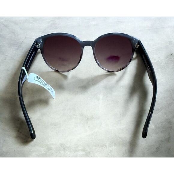 VINCE CAMUTO VC1061 OX Round Sunglasses Smoke Gradient Lens NWT main image 4